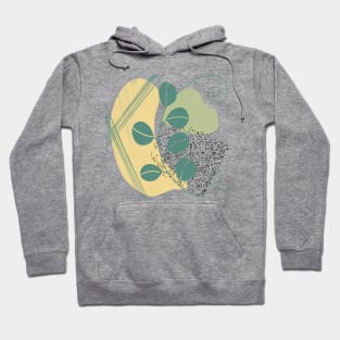 Botanical Nature Abstract Art Hoodie